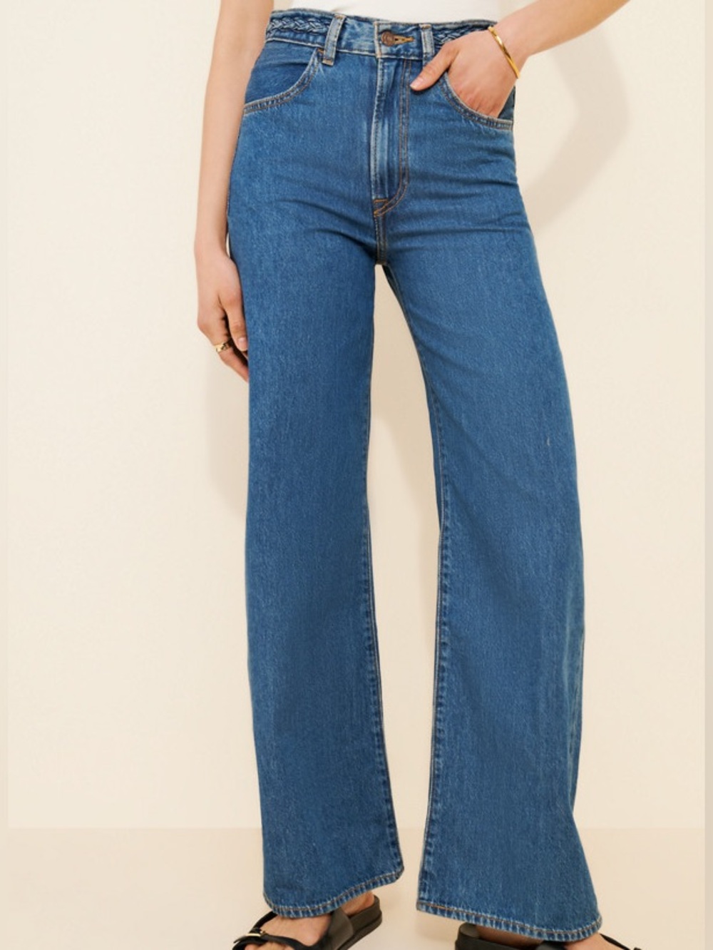 Levi’s Ribcage Wide Leg Braided Women's Jeans